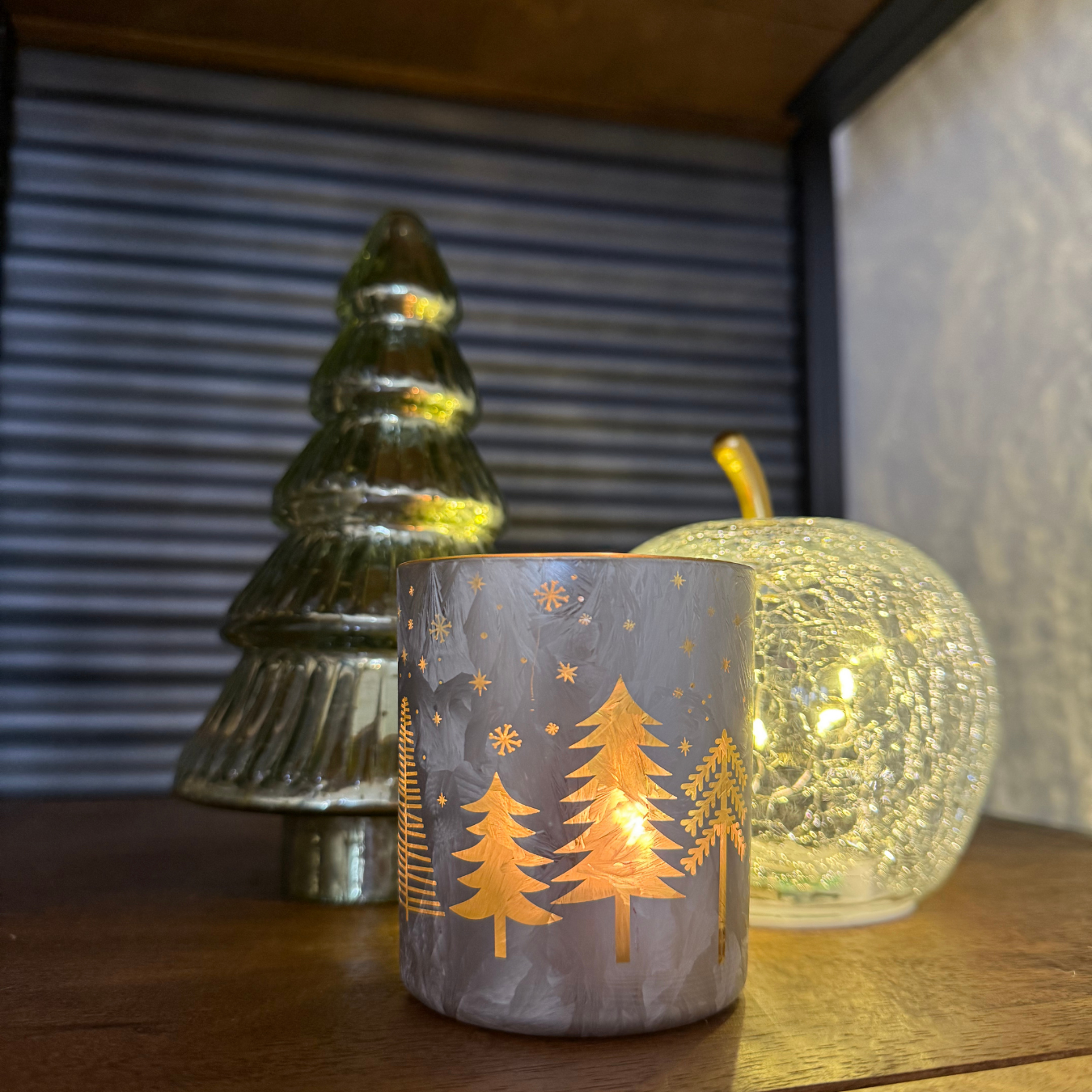 Árbol de Navidad de cristal