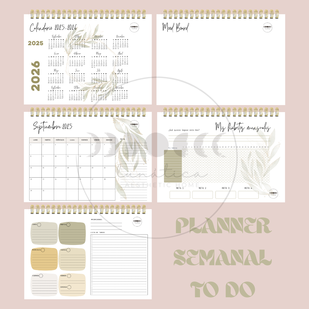 Planner Semanal To Do
