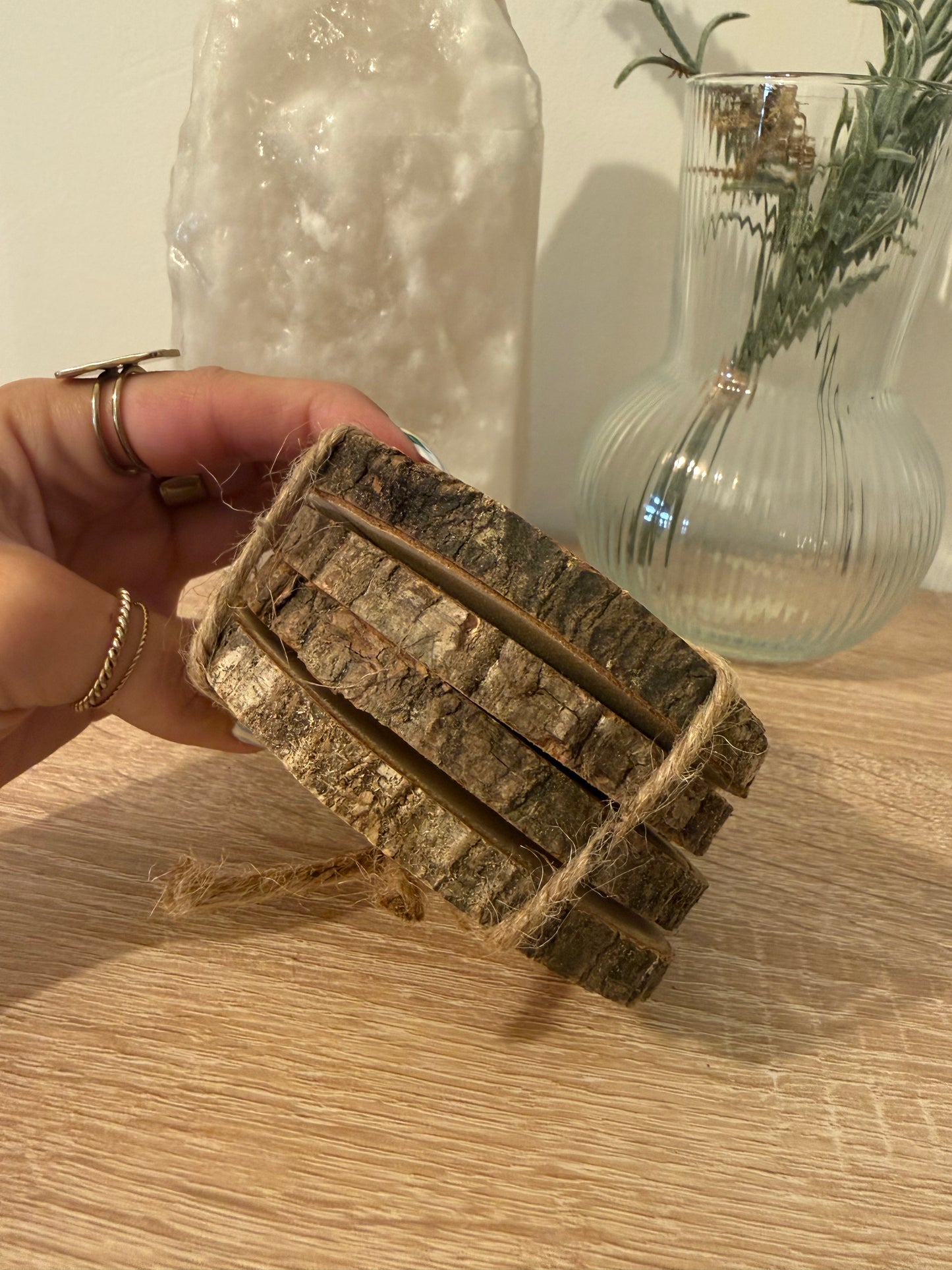 Rodajas de madera