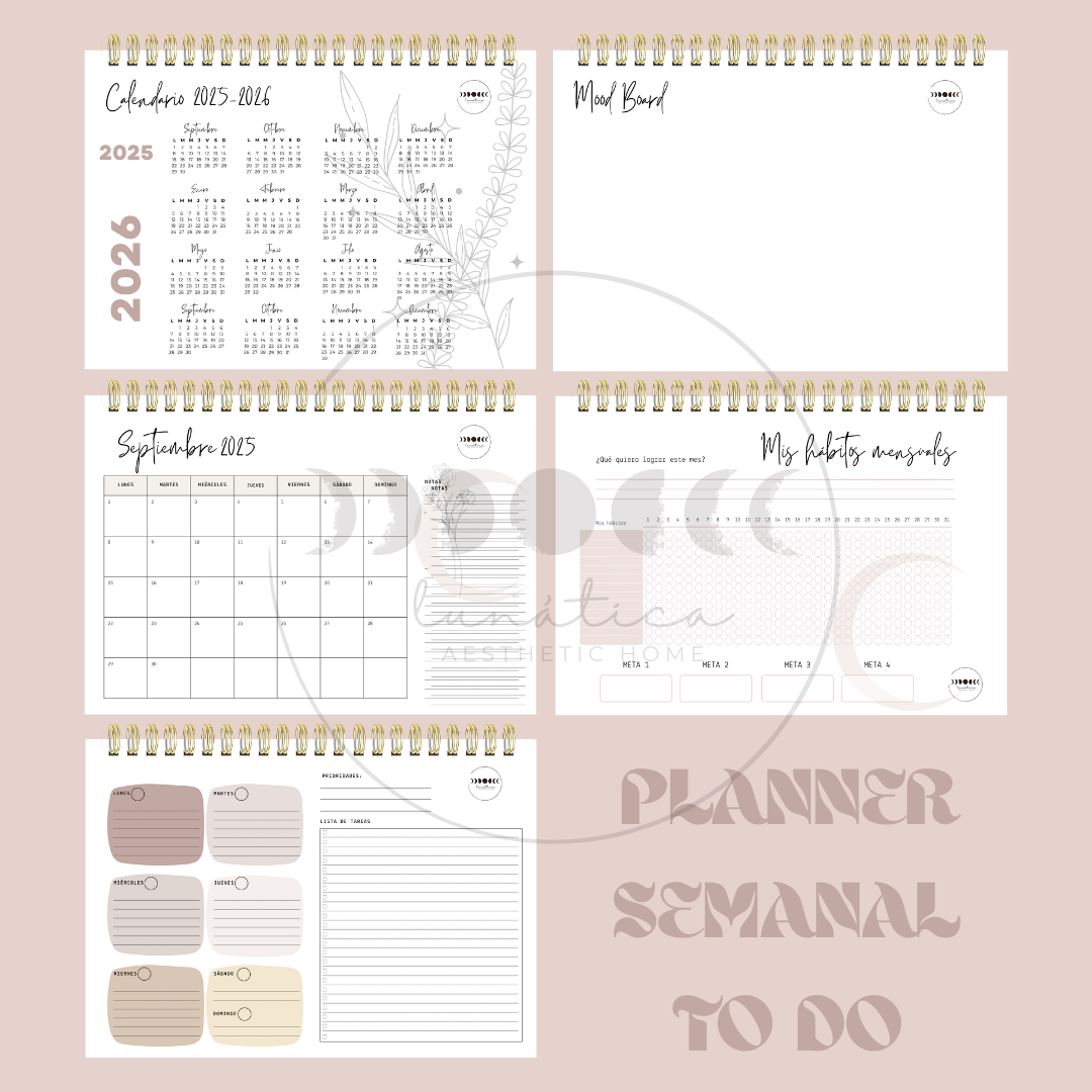 Planner Semanal To Do