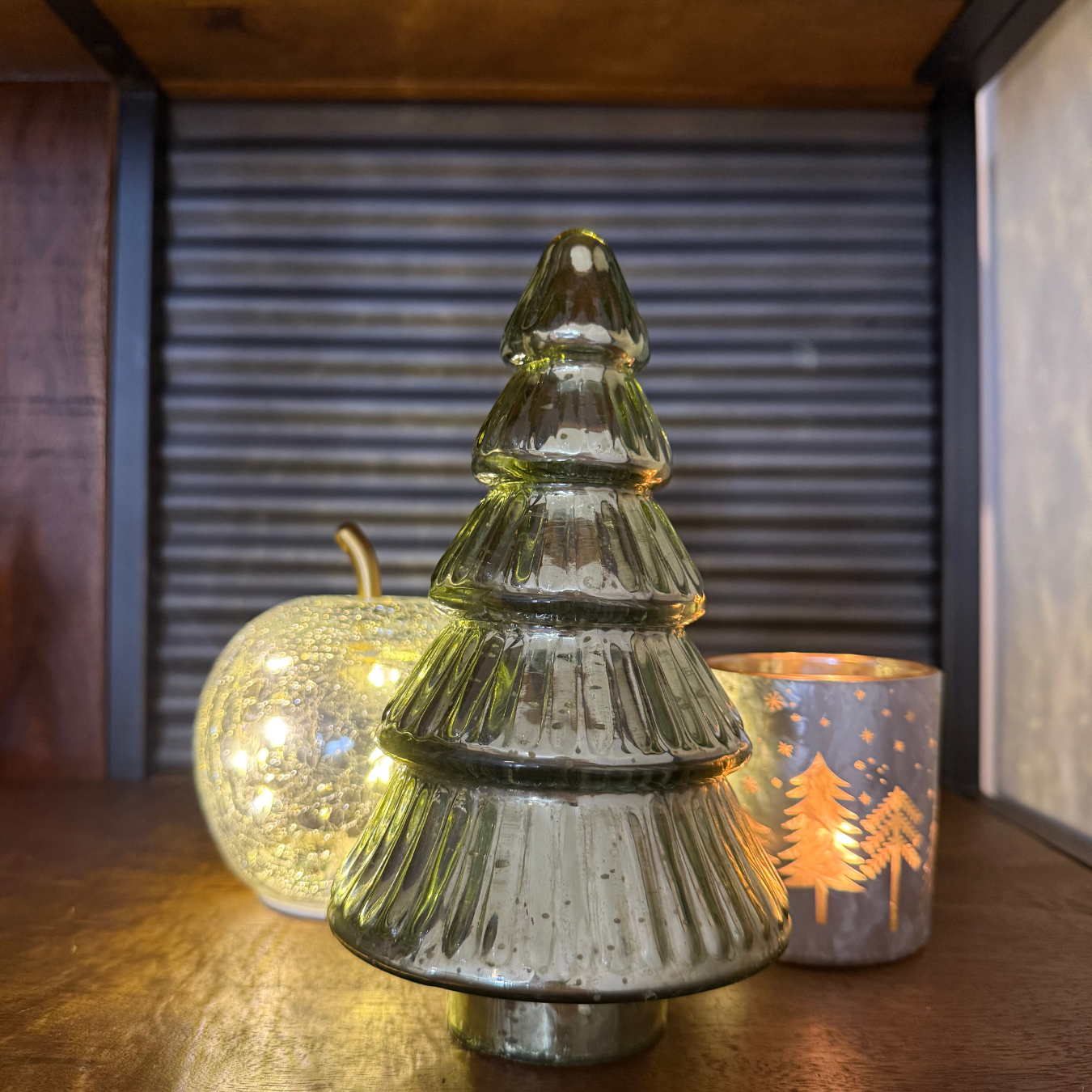 Árbol de Navidad de cristal