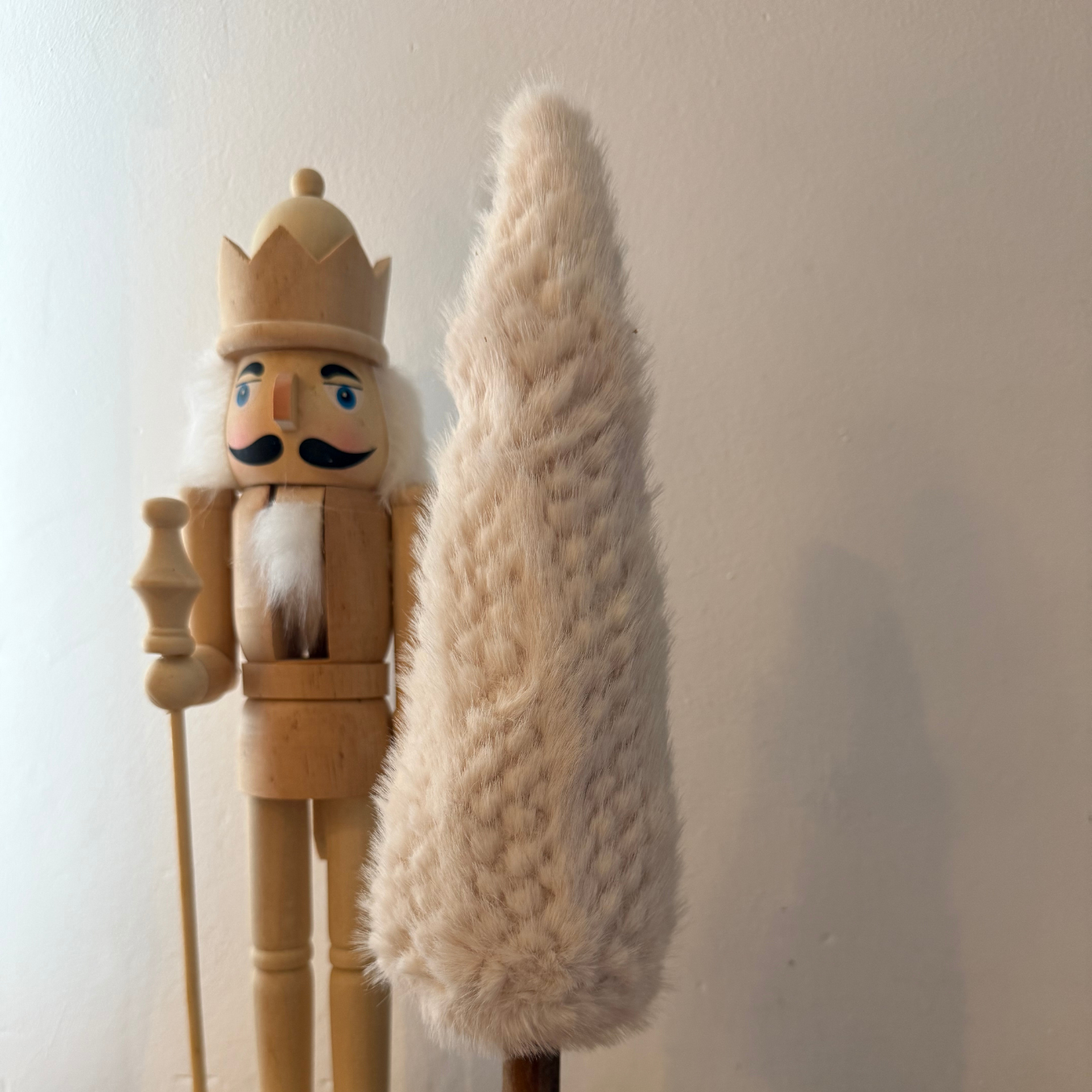 Árbol de Navidad terciopelo de felpa