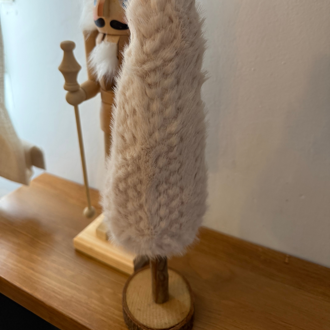 Árbol de Navidad terciopelo de felpa