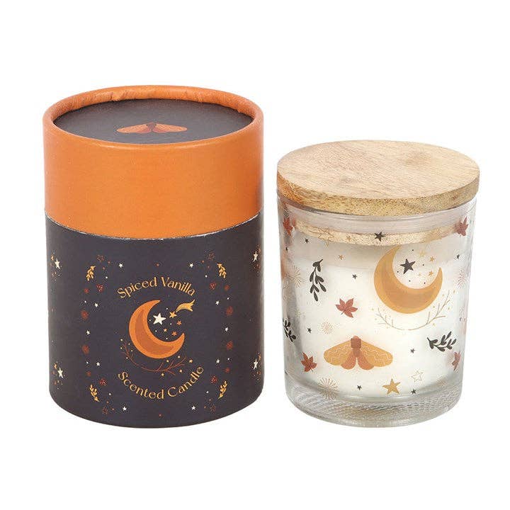 Vela de Vainilla Especiada Magia de Otoño