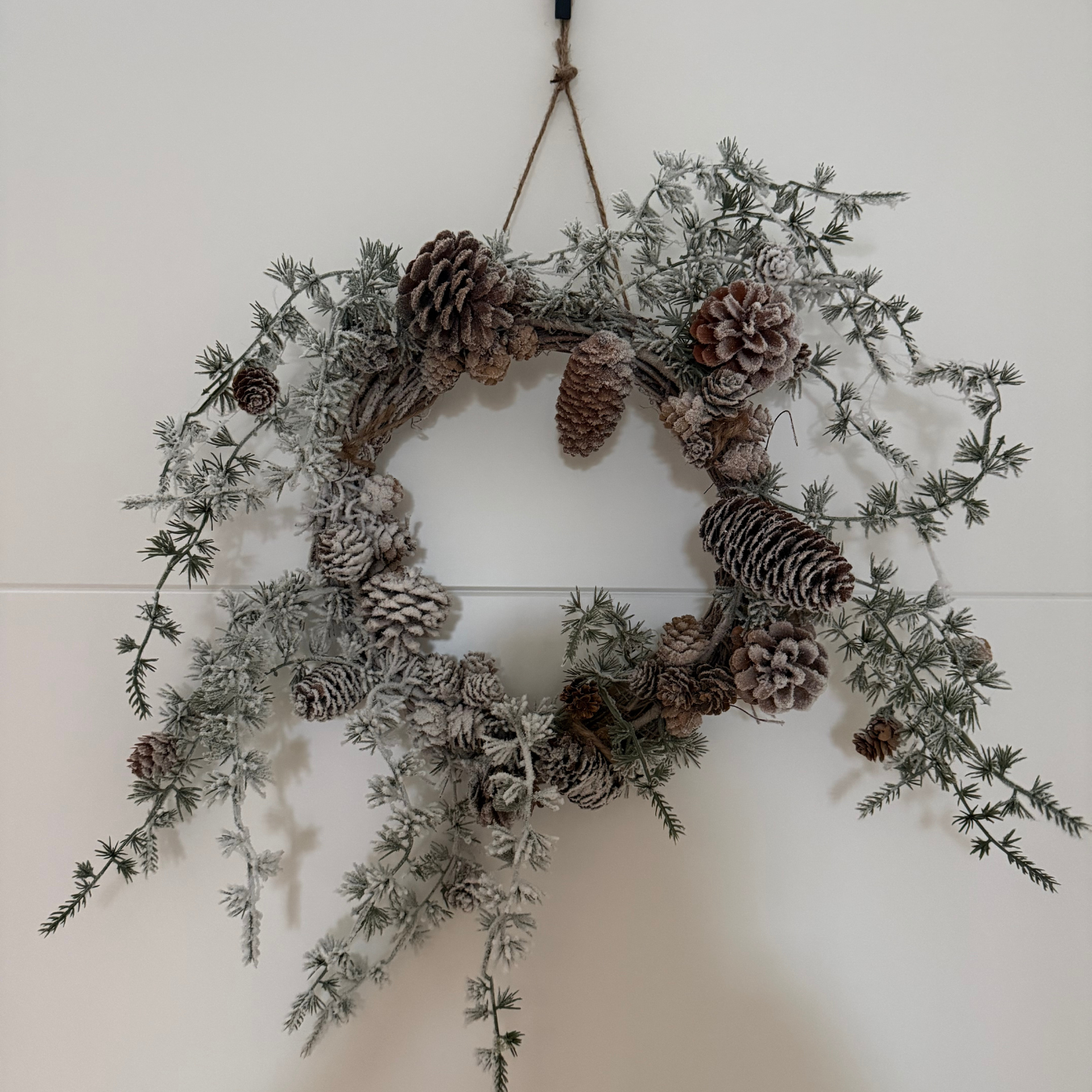 Corona Navideña Artesanal