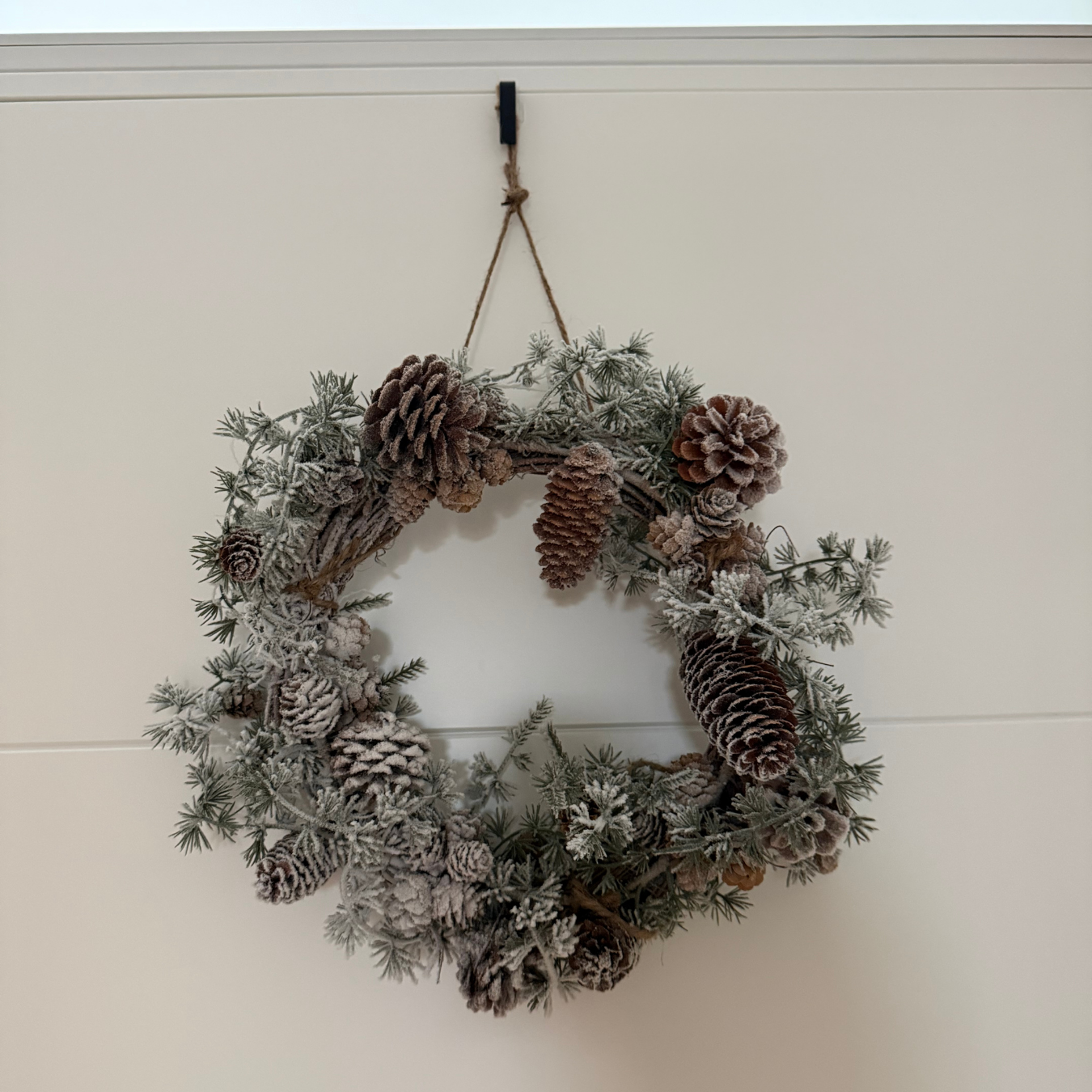 Corona Navideña Artesanal