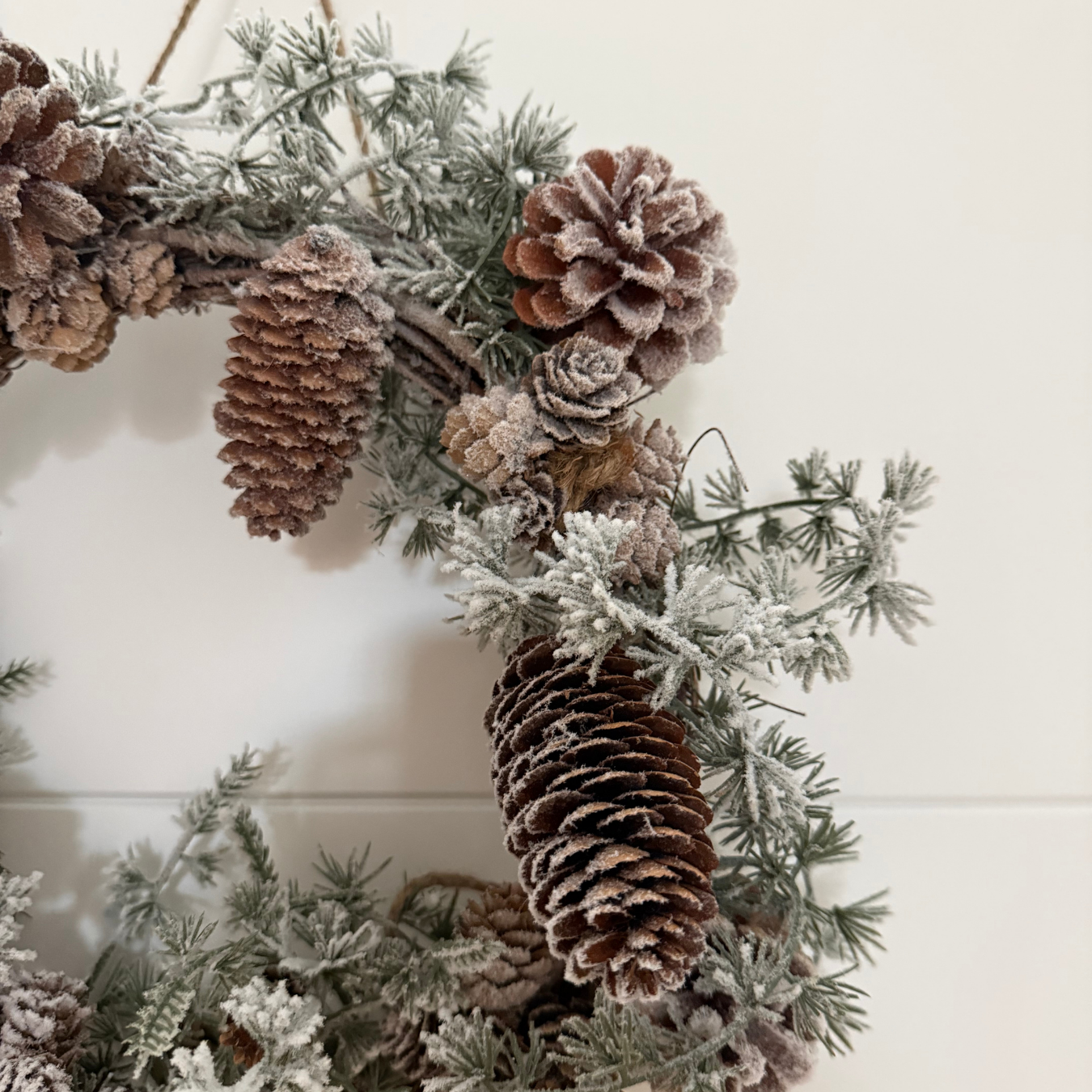 Corona Navideña Artesanal