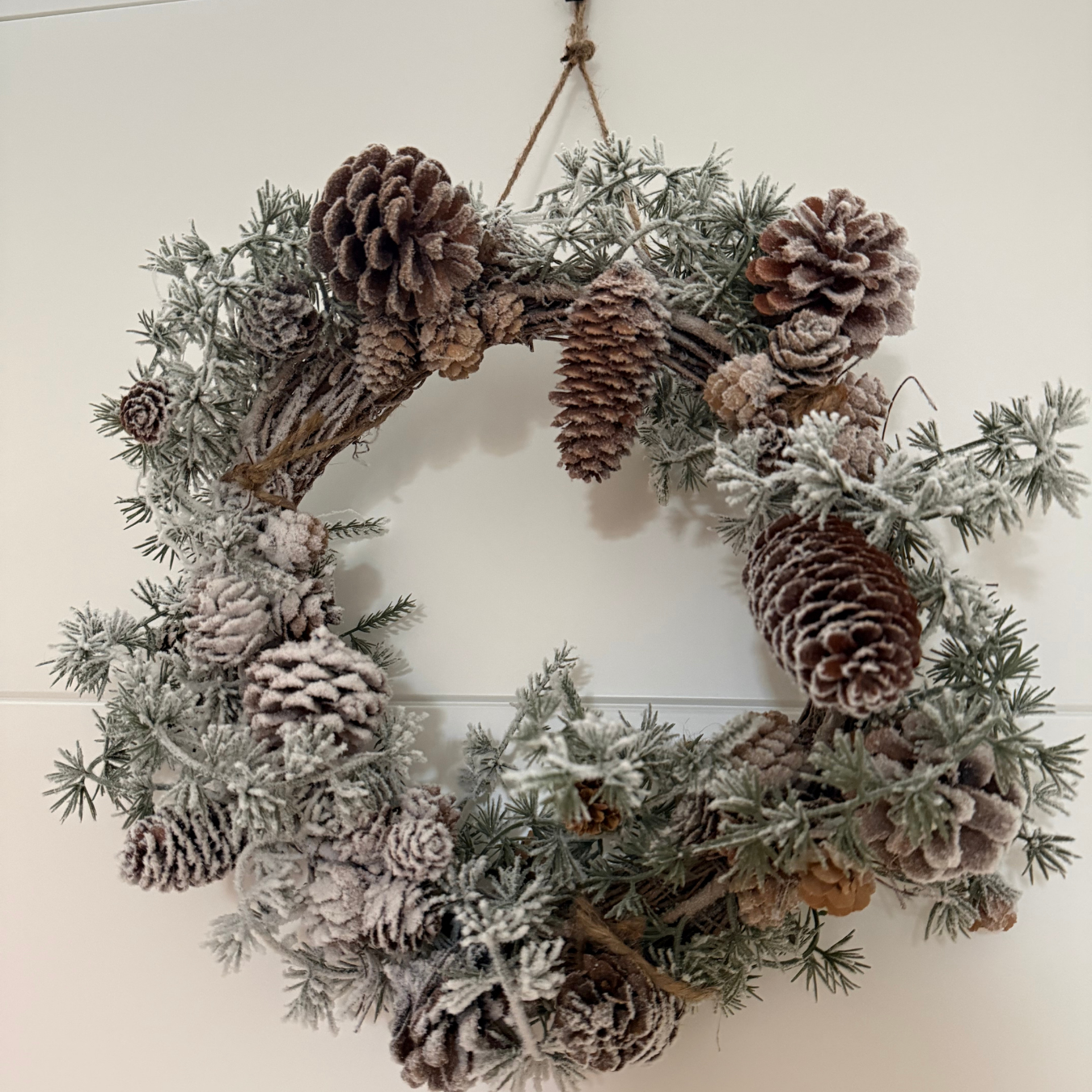 Corona Navideña Artesanal