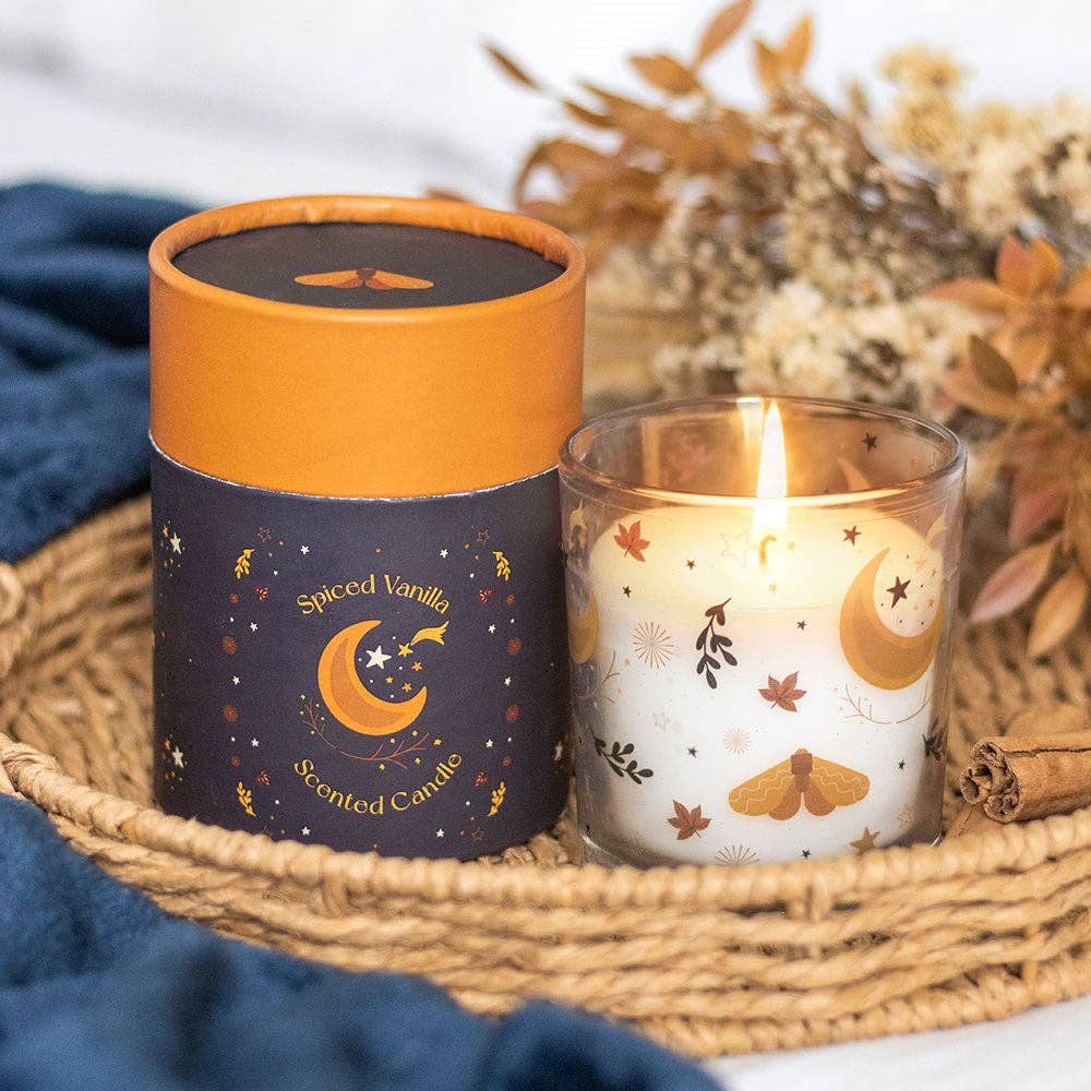 Vela de Vainilla Especiada Magia de Otoño