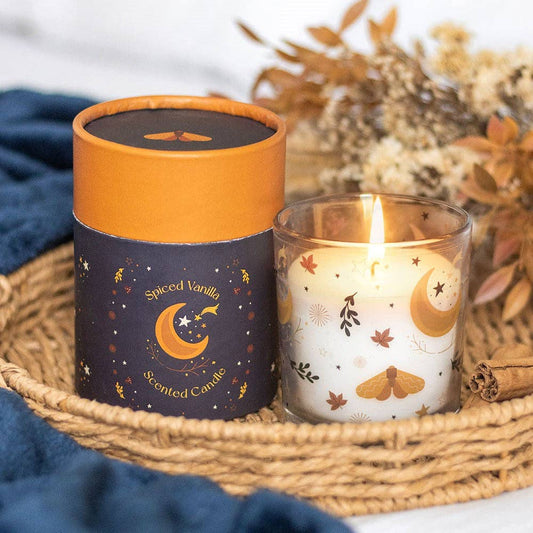 Vela de Vainilla Especiada Magia de Otoño