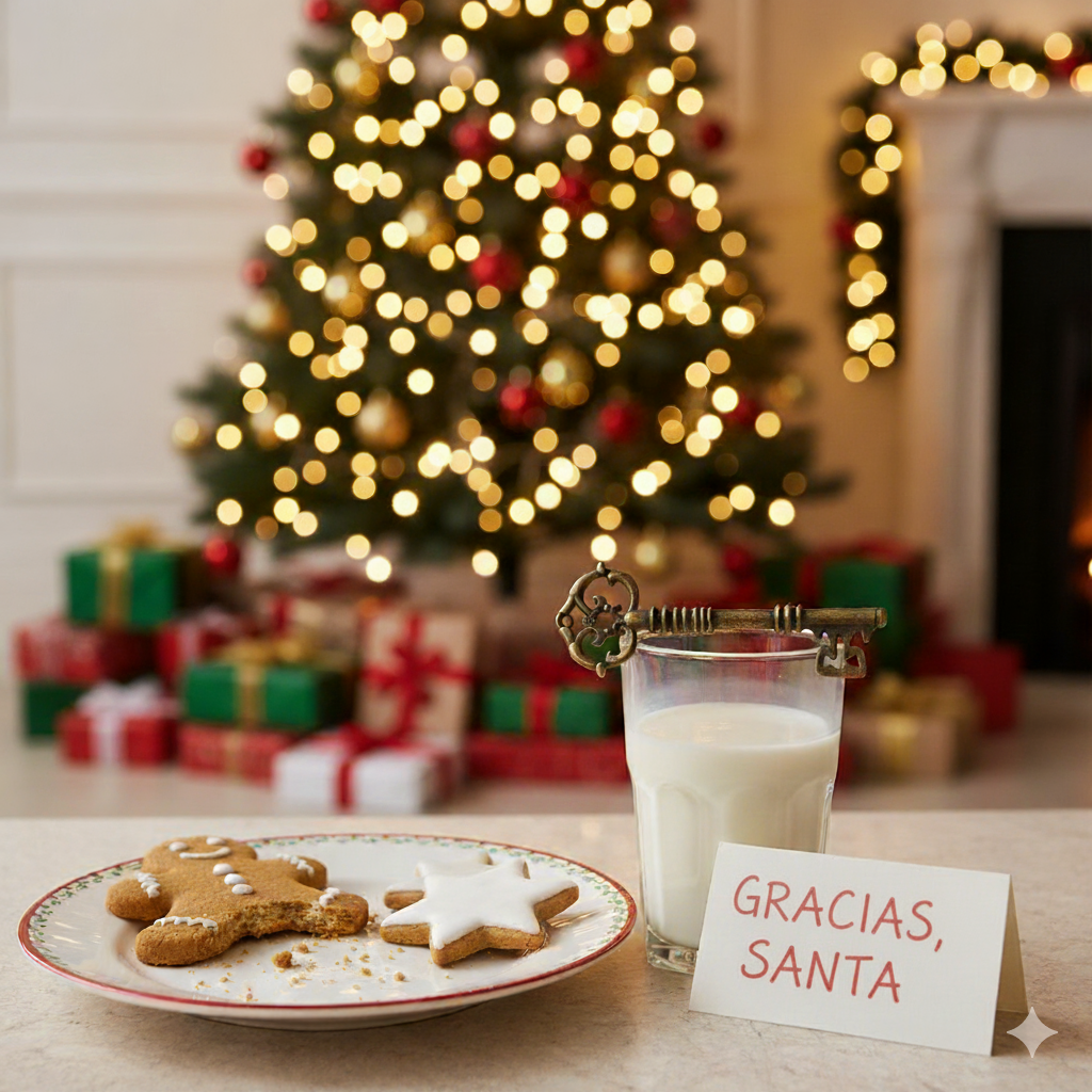 Llave mágica de Papá Noel
